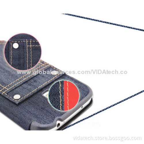 Jeans Leather Case for Samsung Galaxy S4 I9500, Manufacturer